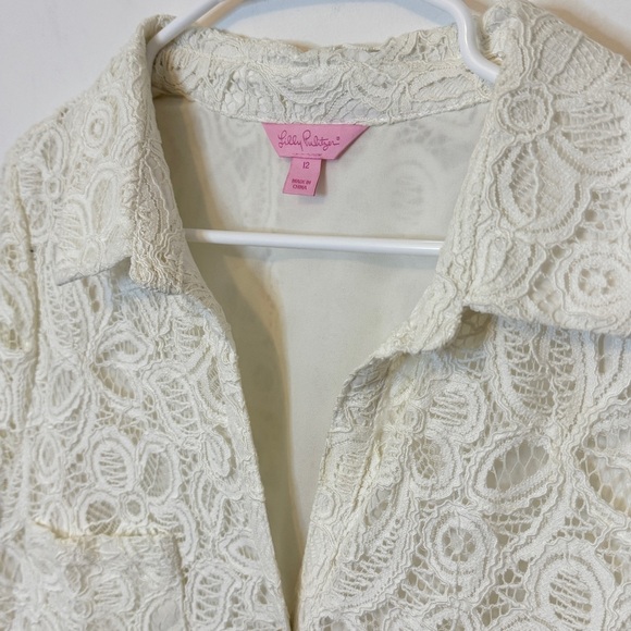 Lilly Pulitzer White Lace Dress - Picture 5 of 11